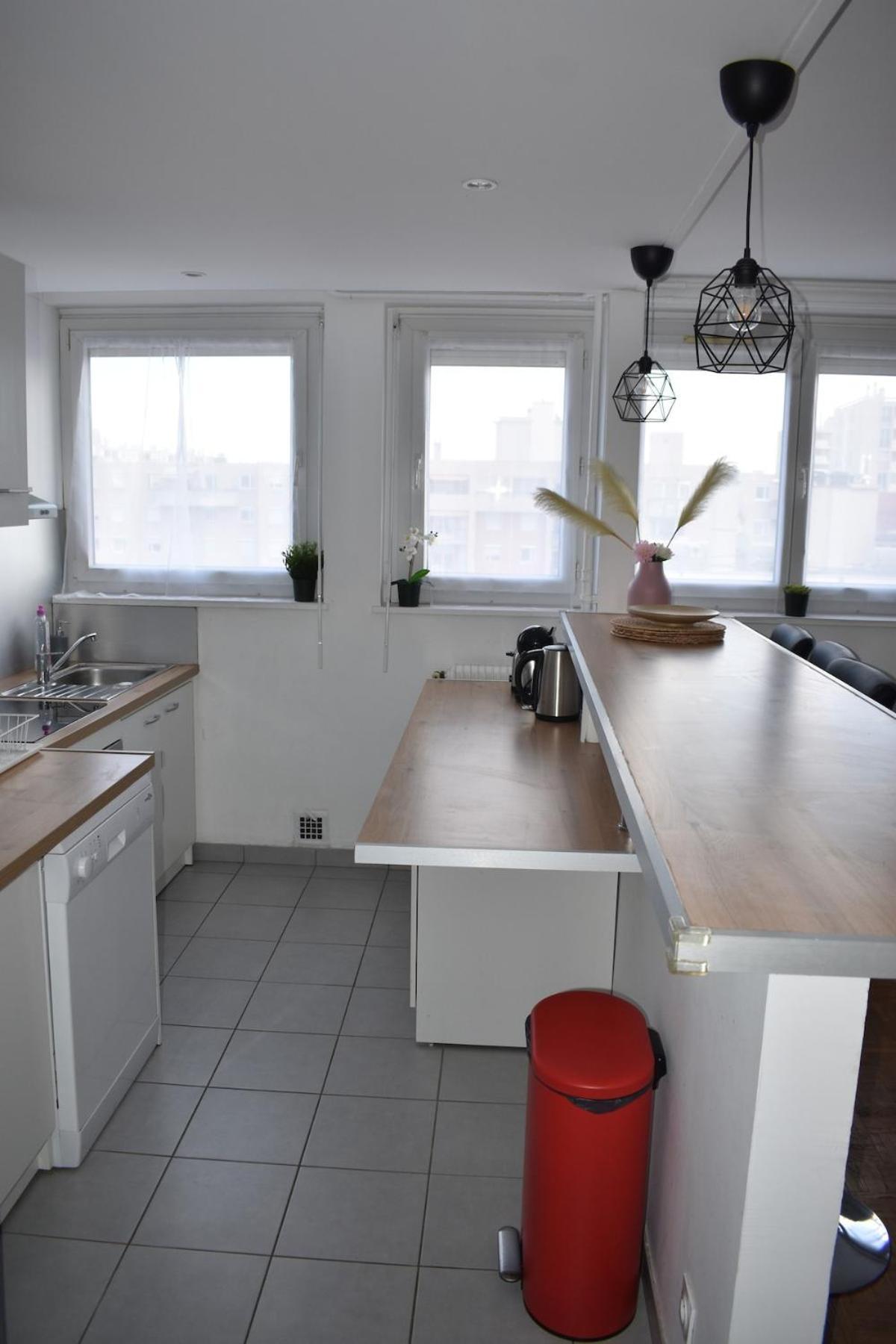 Appartement Lumineux 3 Chambres - Villeurbanne Gratte Ciel מראה חיצוני תמונה